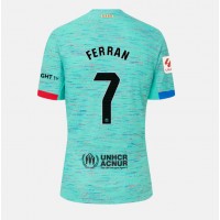 Barcelona Ferran Torres #7 3rd trikot Frauen 2023-24 Kurzarm